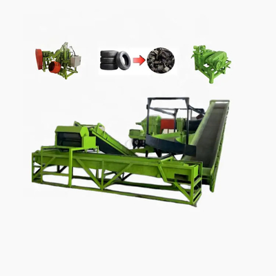 購入 低コストPLC制御タイヤリサイクルシステム 出力 500-2500kg/h online manufacture