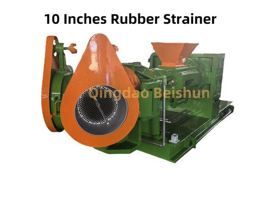 購入 10 インチツインヘッドゴムストレインエクスプローダー容量 1600kg/h online manufacture