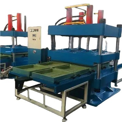 購入 100T 液圧 1000x1000 平板板  vulkanising マシン - ゴム粒地板タイルを作るマシン online manufacture