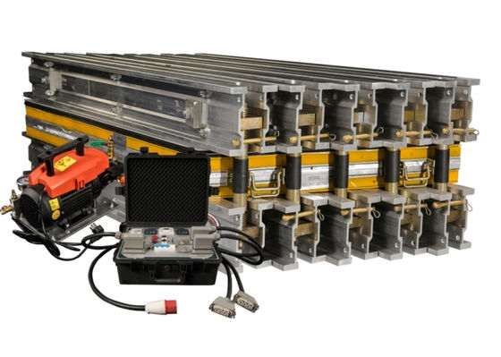 よい価格 軽量でポータブルなゴムコンベアベルト ベルト幅800mm 帯幅900mm スプライス長さ12PCSビーム数量 オンライン