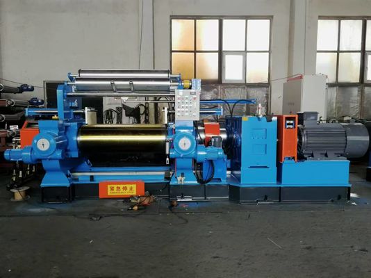 よい価格 鋳鉄 2 ロールゴムミックスミールマシンとロール直径 12 14 16 インチ オンライン