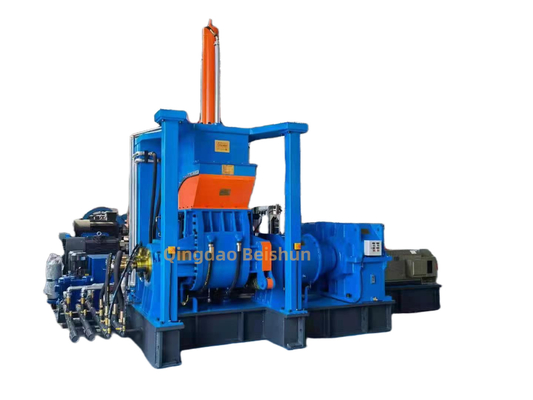 Electrical Heating Rubber Mixer with Cutting System and 110KW Main Motor Power for Accurate Mixing Performance