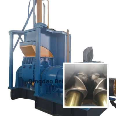 よい価格 効率的なゴム加工のためのPLC制御付き,混ぜ容量55Lの水力ゴムクネード機 オンライン