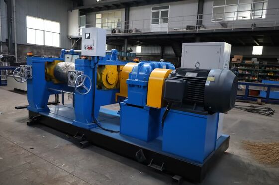 よい価格 安全停止スイッチ,安定した動作,および工業用冷却鋳鉄ロールの自動ゴムミックスミールマシン オンライン