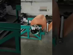 ゴムコンベアベルトカレンダーを使用 ゴムシートと布の層をしっかりと一緒に押す