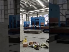 2000mm 幅 ドラム タイプ ゴム ヴァルカナイズ プレス マシン コンベアベルト 製造